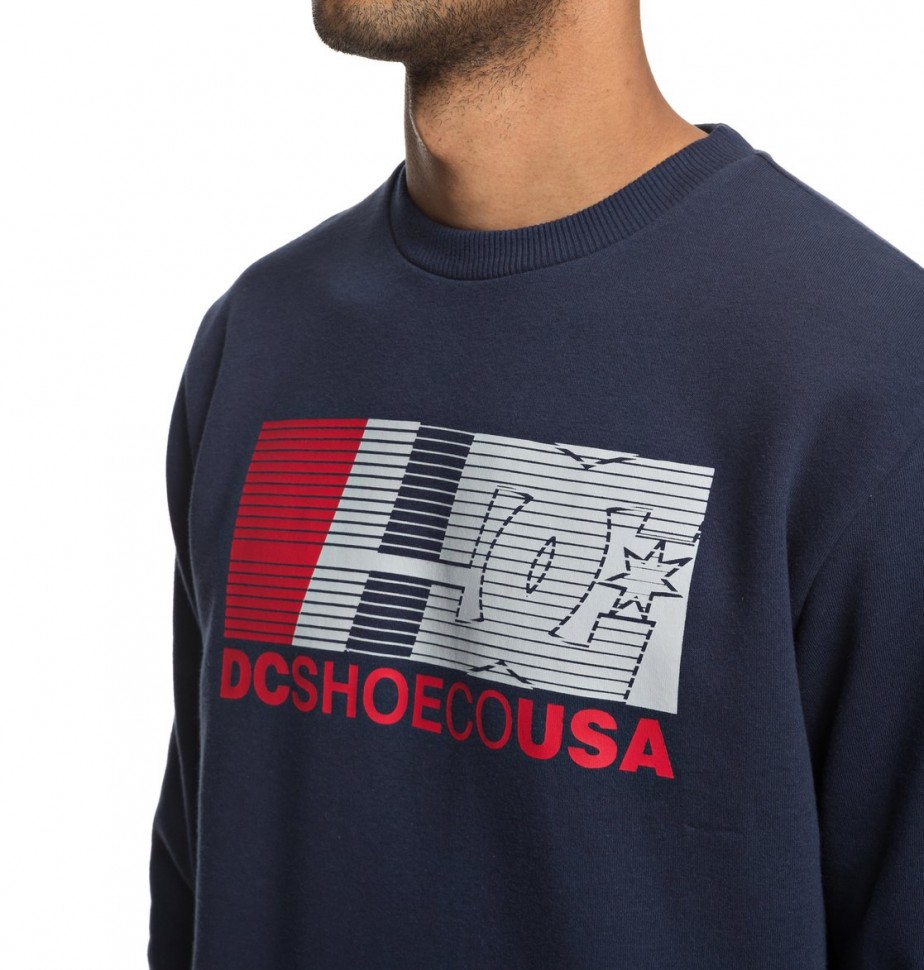 Джемпер DC SHOES High Value Crew M Black Iris фото 3