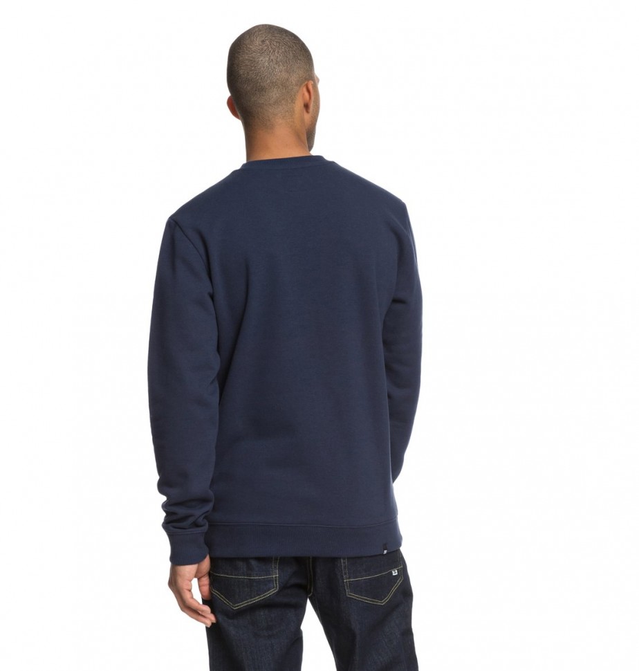 Джемпер DC SHOES High Value Crew M Black Iris фото 5