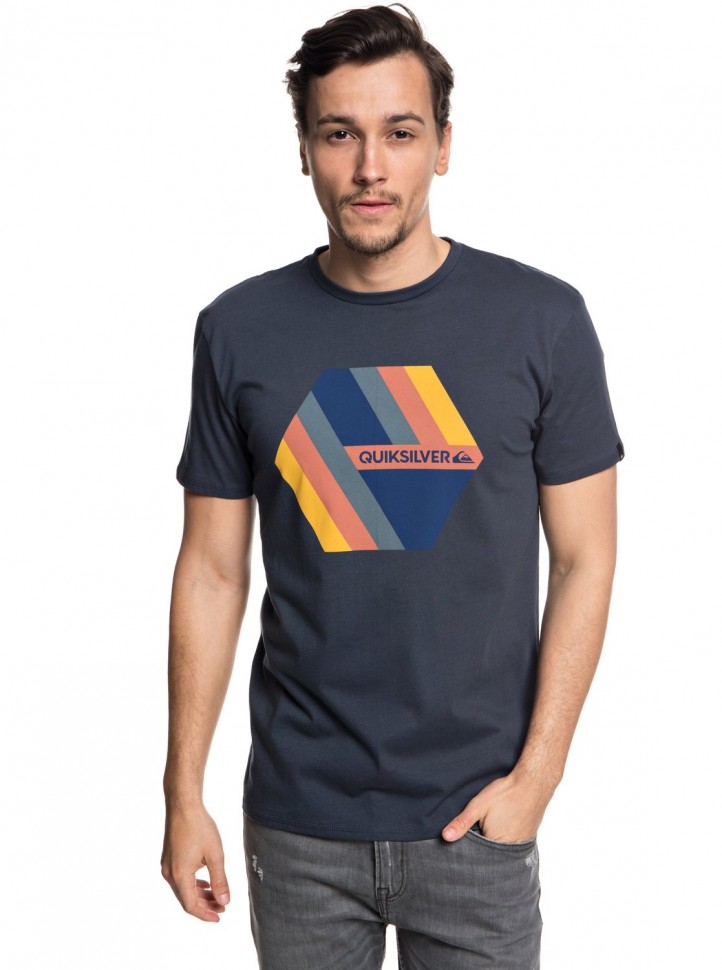 Футболка QUIKSILVER Retrorightss M Blue Nights