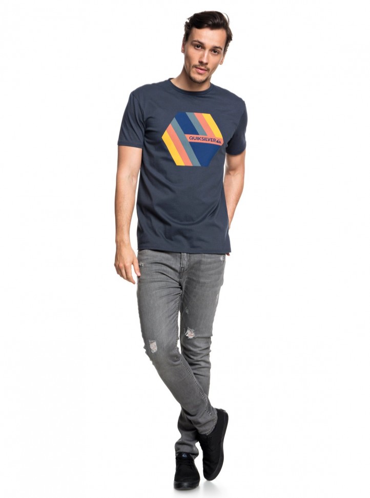 Футболка QUIKSILVER Retrorightss M Blue Nights фото 2