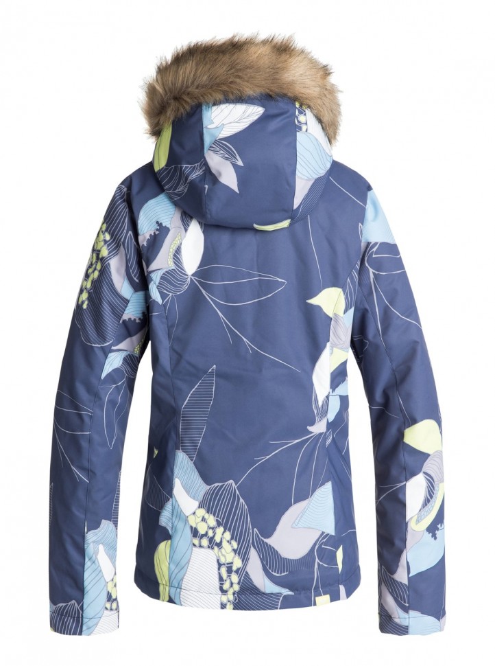 Куртка для сноуборда женская ROXY Jet Ski Jk J Crown Blue_Bold Petal фото 2