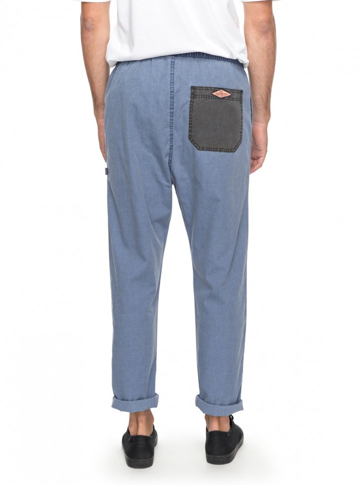 Брюки мужские QUIKSILVER Airrollbeachpt M Vintage Indigo фото 4