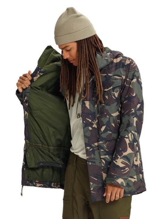 Куртка для сноуборда мужская BURTON Covert Jacket Seersucker Camo фото 3