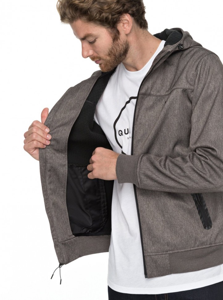 Куртка мужская QUIKSILVER Brooksbonded M Raven Heather фото 2