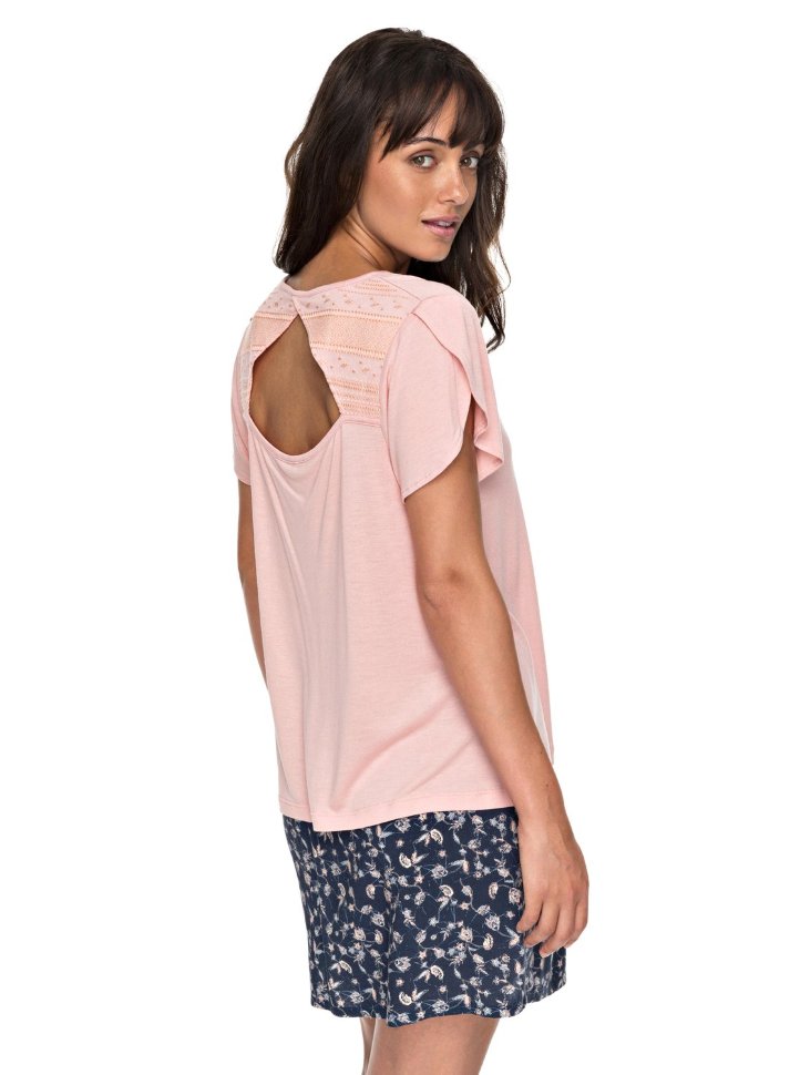 Блузка женская ROXY Allaboutsun J Rose Tan фото 3