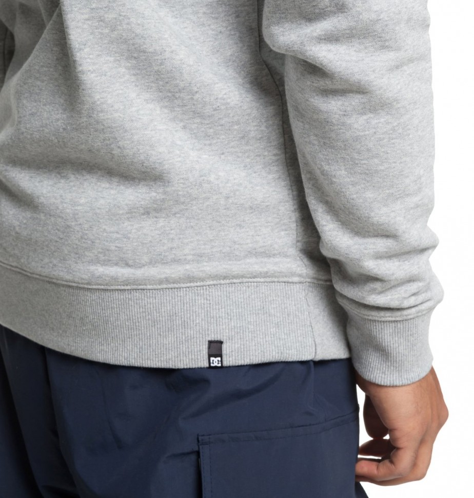 Джемпер DC SHOES High Value Crew M Grey Heather фото 6