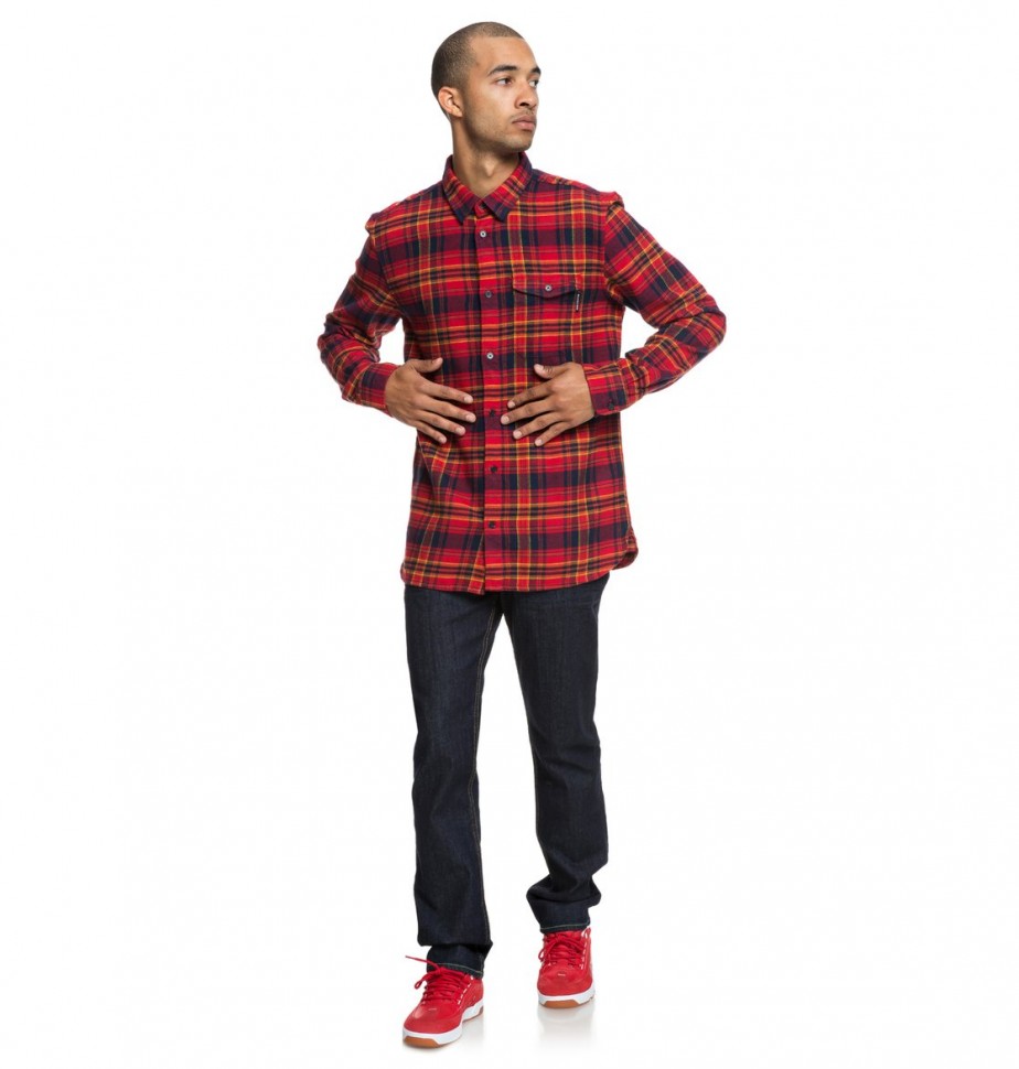 Сорочка DC SHOES Marsha Ls M Tango Red фото 5
