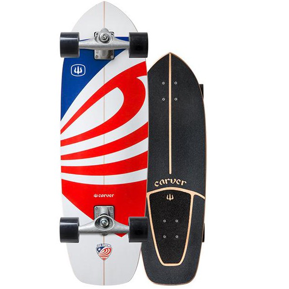 Комплект лонгборд  CARVER C7 Usa Booster 30.75"