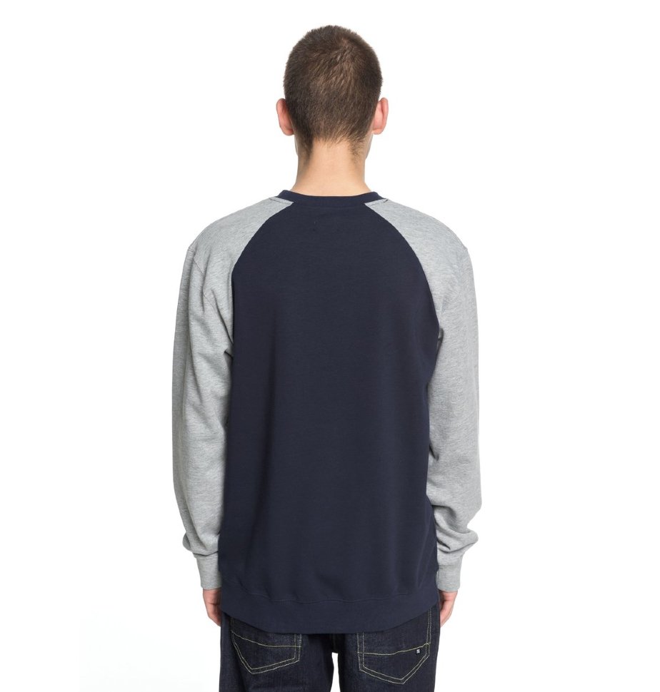 Джемпер мужской DC SHOES Glenties Crew M Dark Indigo фото 3