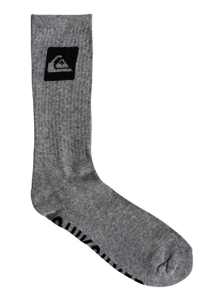 Носки мужские упаковка из 3 пар QUIKSILVER 3 Crew Pack M Assorted фото 3