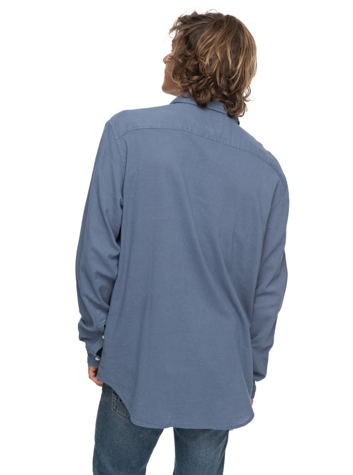 Рубашка мужская QUIKSILVER Newtimeboxls M Vintage Indigo фото 3