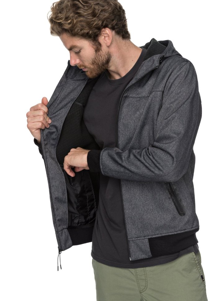 Куртка мужская QUIKSILVER Brooksbonded M Black фото 2