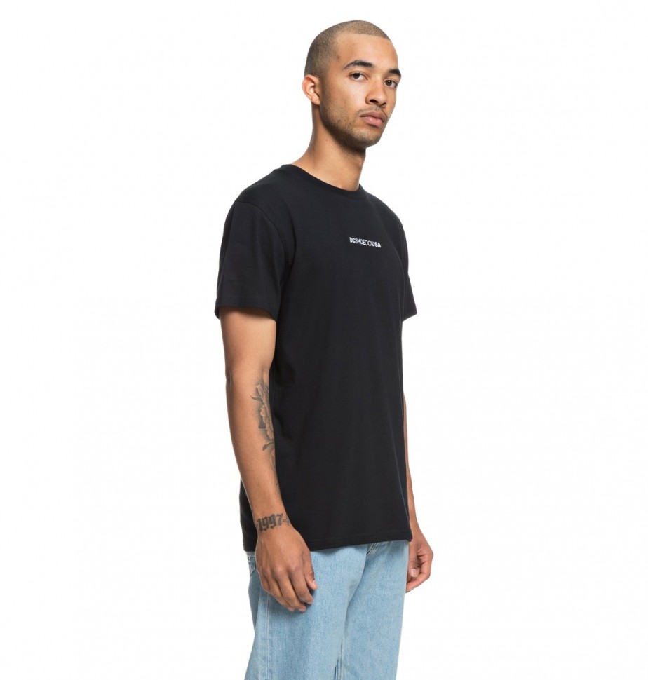 Футболка DC SHOES Craigburn 2 Ss M Black фото 2
