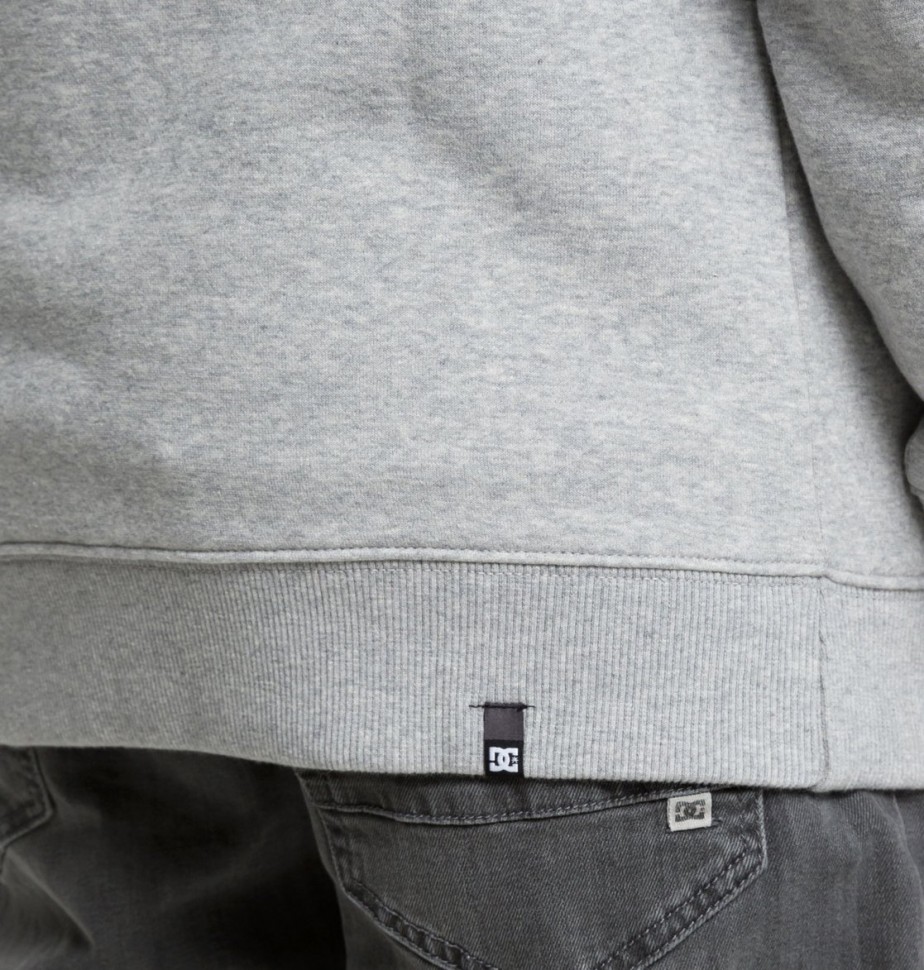 Джемпер DC SHOES Camo Boxing Cre M Grey Heather фото 6