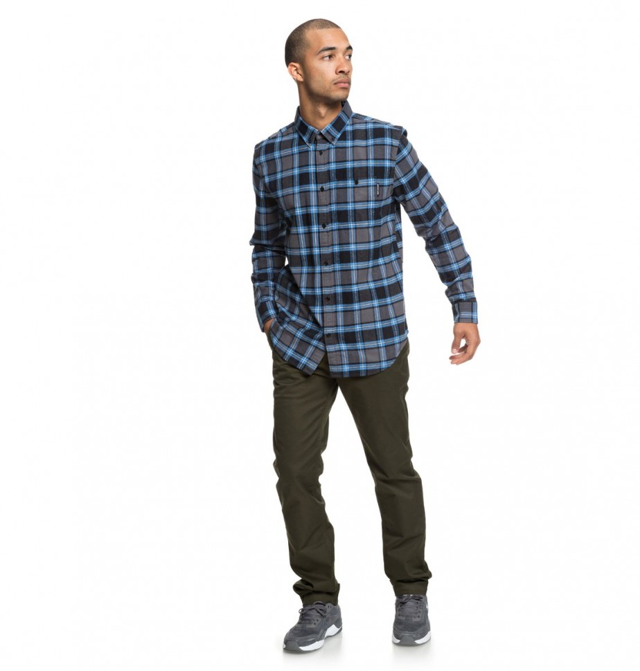 Сорочка DC SHOES Northboat Ls M Marina фото 4