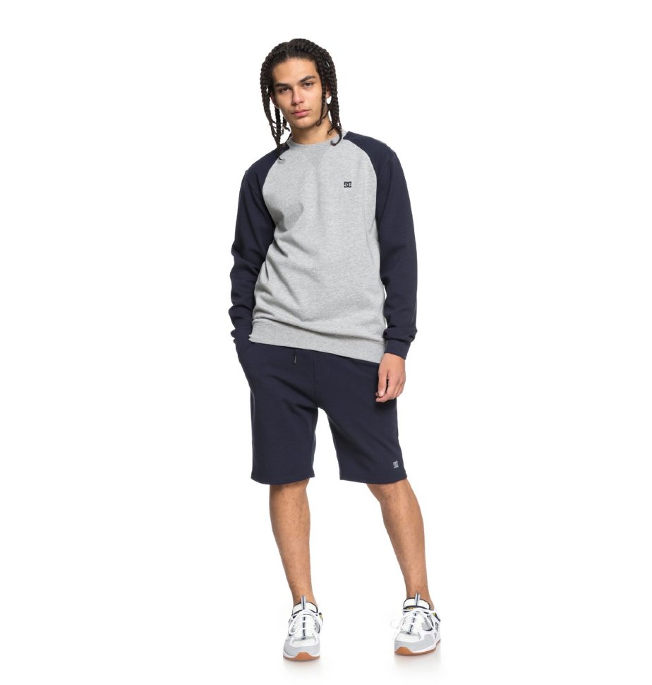 Джемпер мужской DC SHOES Glenties Crew M Grey Heather фото 2