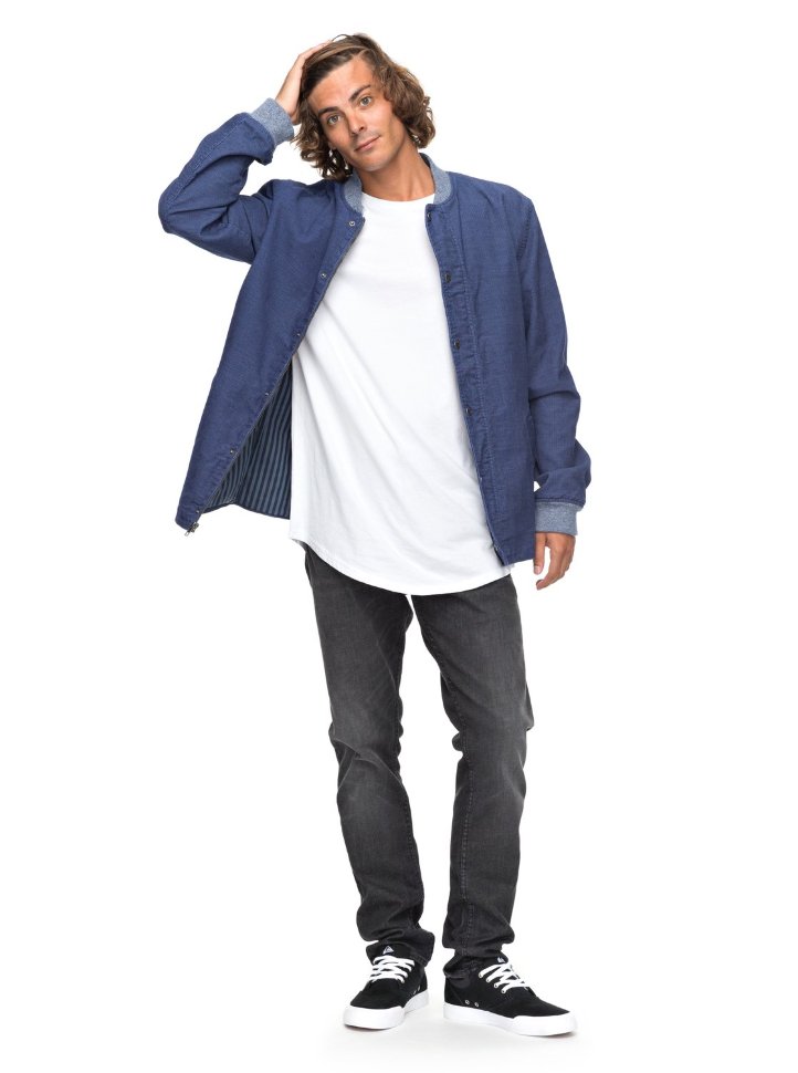 Куртка мужская QUIKSILVER Hammerbreaks M Vintage Indigo фото 4
