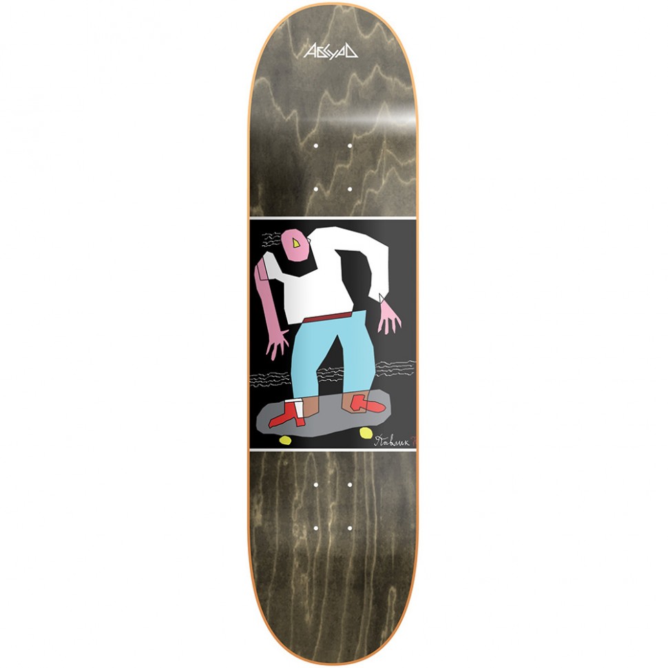 фото Дека для скейтборда абсурд paint skejter 8 дюйм 2020