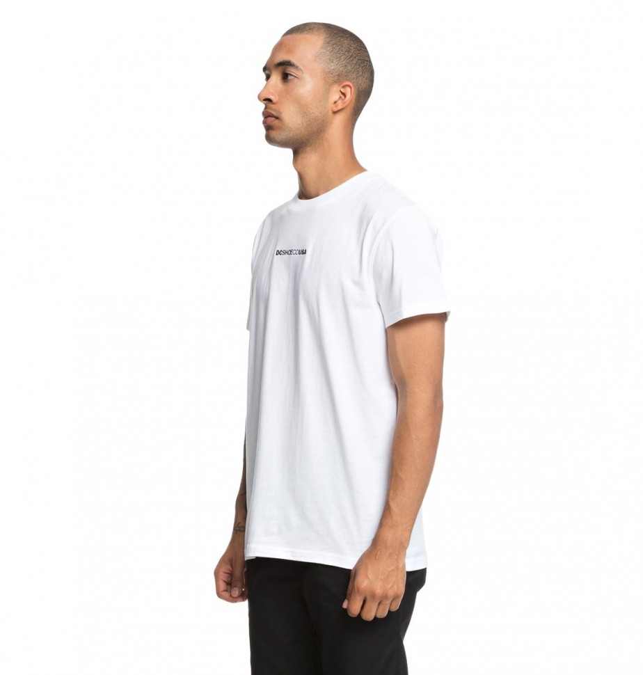 Футболка DC SHOES Craigburn 2 Ss M Snow White фото 2