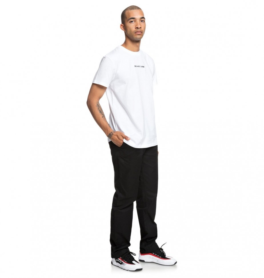 Футболка DC SHOES Craigburn 2 Ss M Snow White фото 4