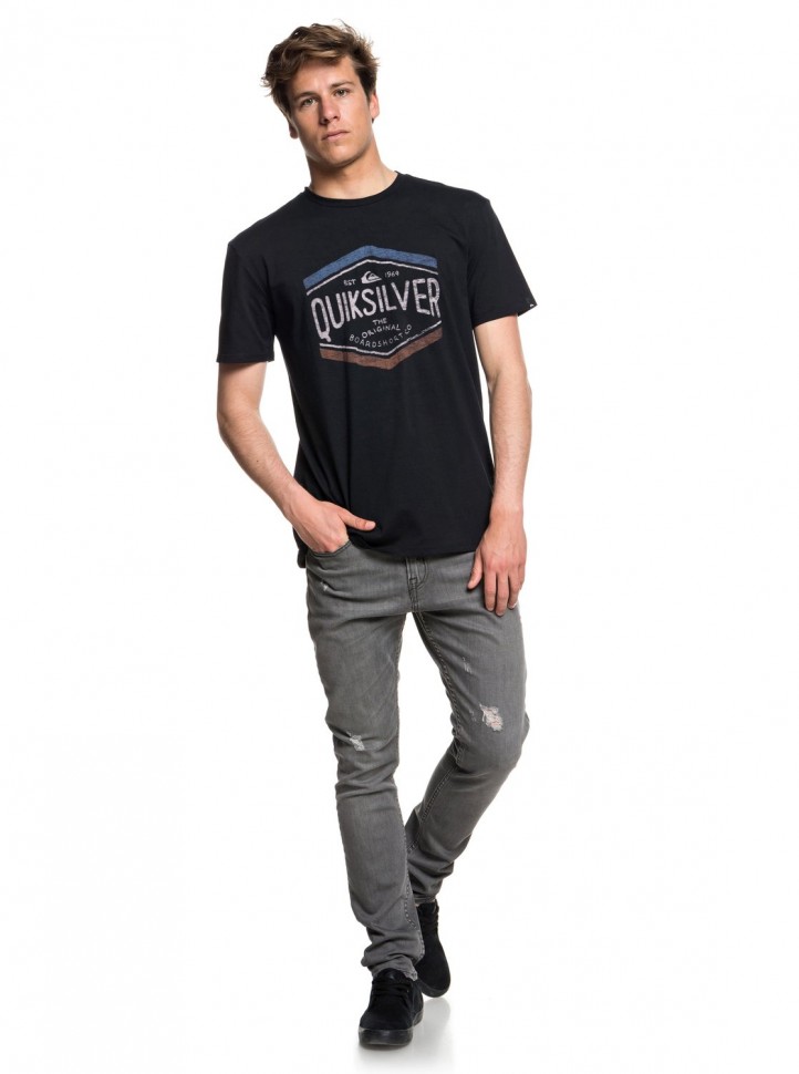 Футболка QUIKSILVER Sketchmembss M Black фото 2