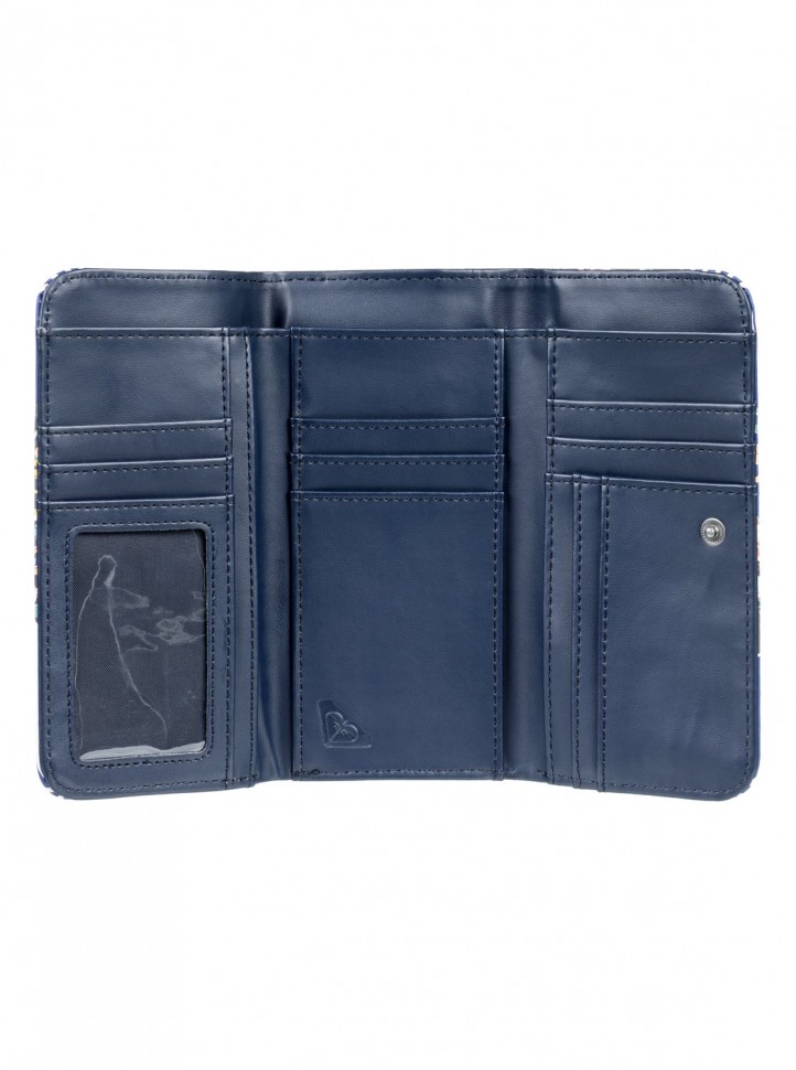 Кошелек ROXY My Long Eyes J Medieval Blue Boardwalk фото 3