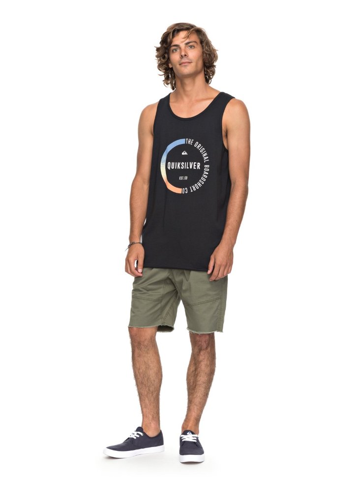Майка мужская QUIKSILVER Revengetank M Black фото 2