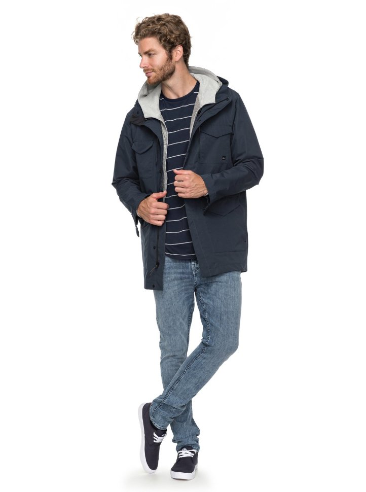 Куртка мужская QUIKSILVER Arnetwind M Blue Nights фото 3