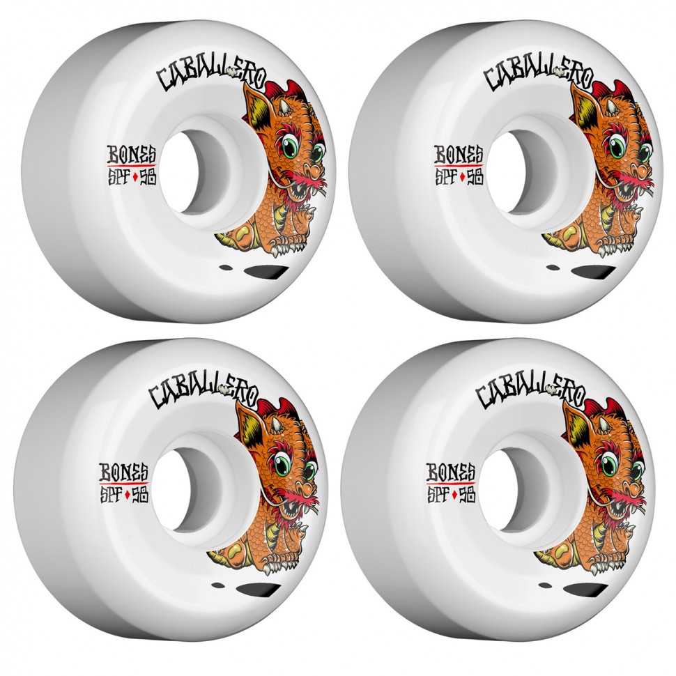 Колеса для скейтборда BONES Caballero Baby Dragon P5 58мм 2020