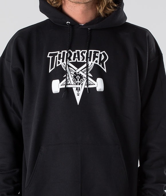 Худи THRASHER Skate Goat Hood Black 2020 фото 4