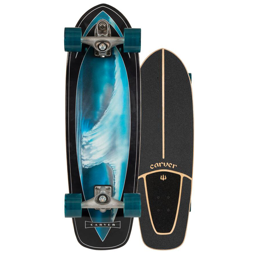 Лонгборд комплект CARVER Cx Super Surfer Surfskate Complete Raw 32 дюйм 2020