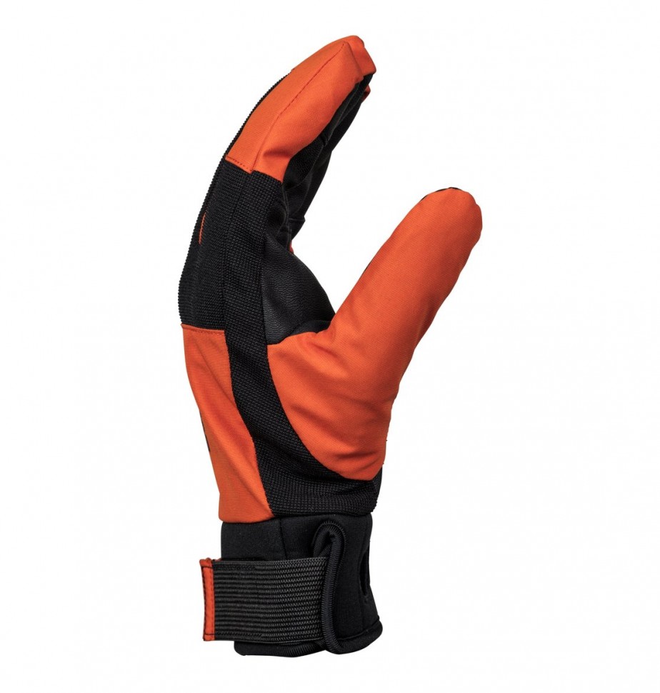 фото Перчатки сноубордические dc shoes industry glove m red orange