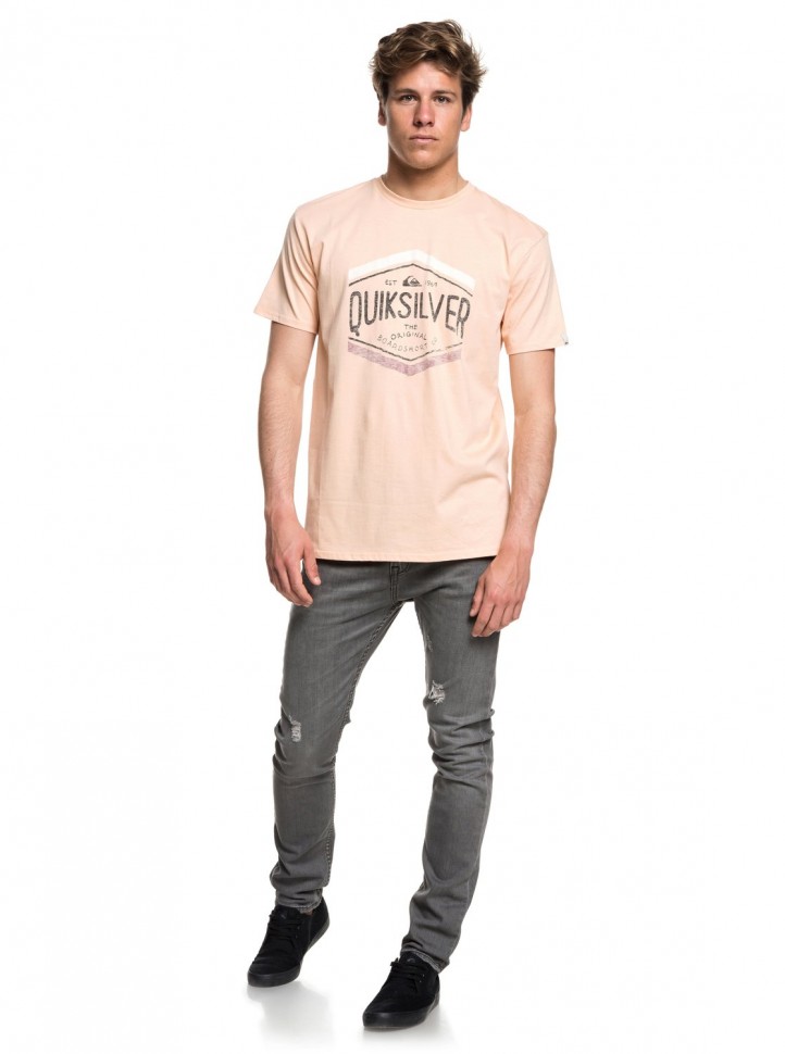 Футболка QUIKSILVER Sketchmembss M Peach Parfait фото 2