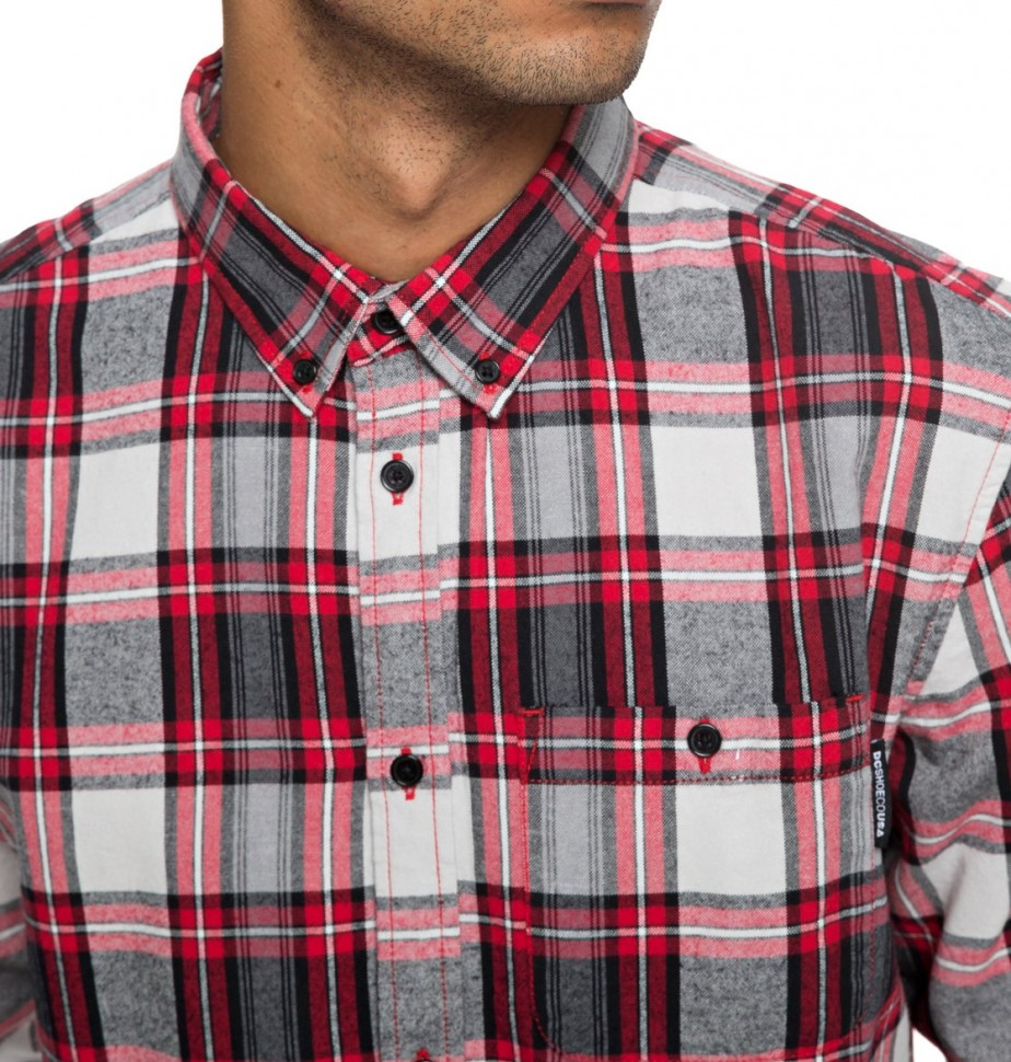 Сорочка DC SHOES Northboat Ls M Tango Red фото 3