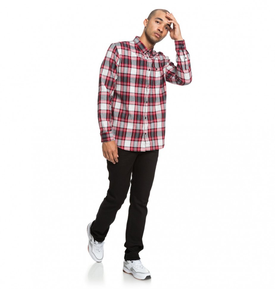 Сорочка DC SHOES Northboat Ls M Tango Red фото 4