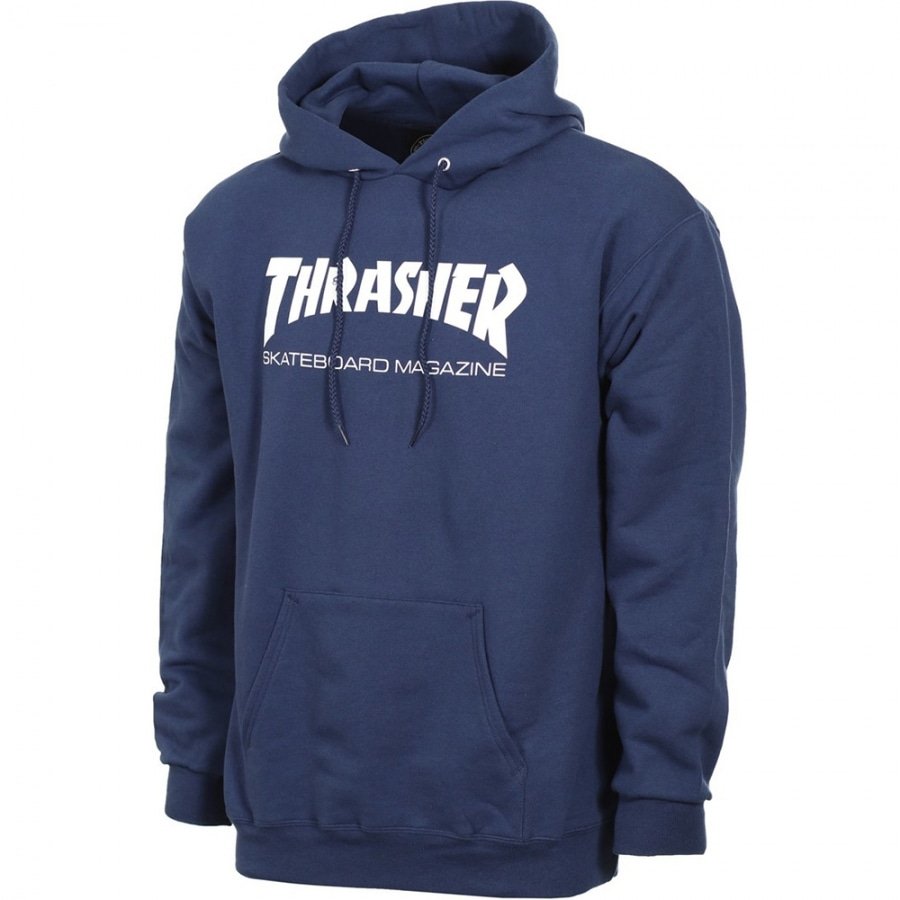 Толстовка Thrasher Skate Mag Hood Navy/Blue фото 3