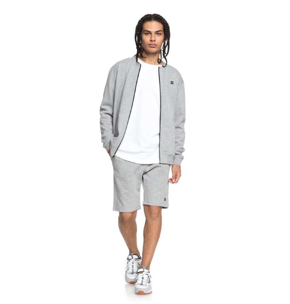 Кардиган мужской DC SHOES Glenties Zip M Grey Heather фото 2