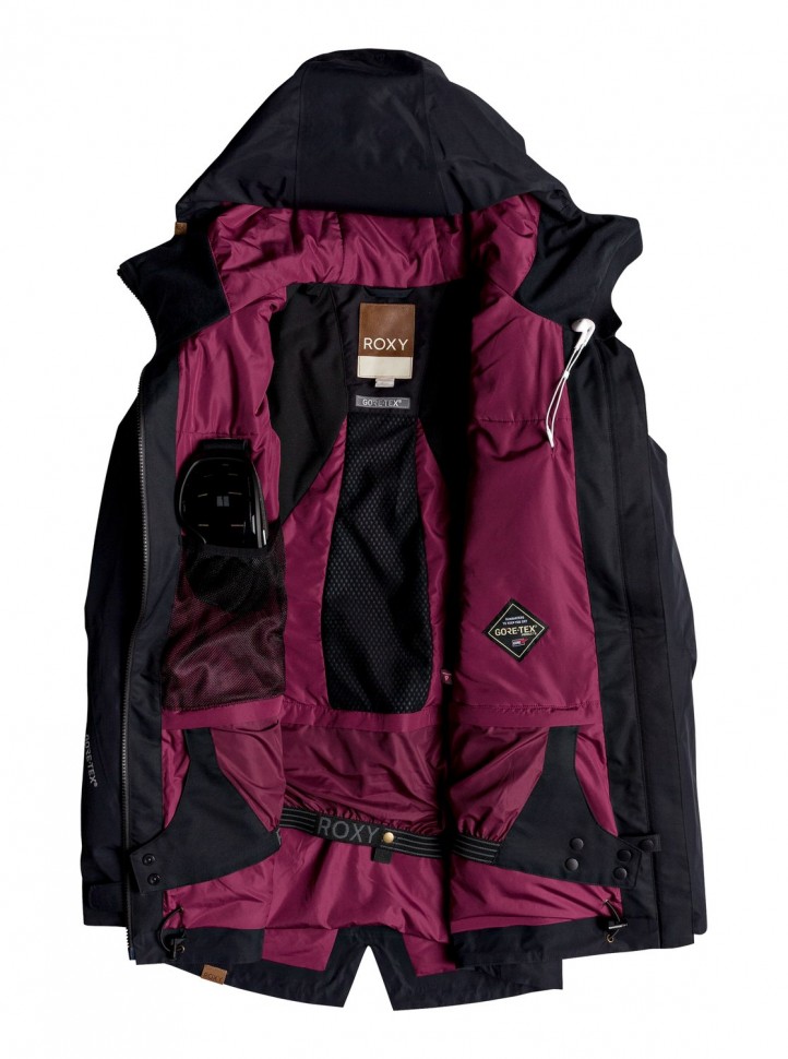 Куртка для сноуборда женская ROXY Glade Goretex J J True Black фото 3
