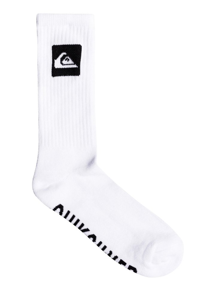 Носки мужские упаковка из 3 пар QUIKSILVER 3 Crew Pack M White фото 2