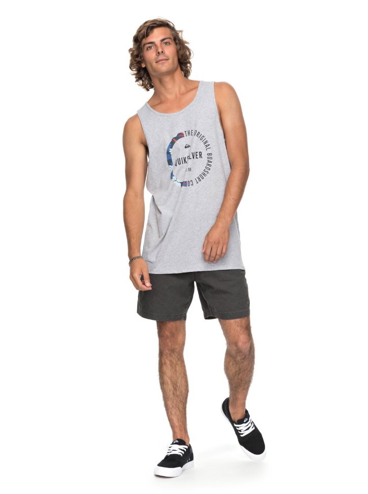 Майка мужская QUIKSILVER Revengetank M Athletic Heather фото 2