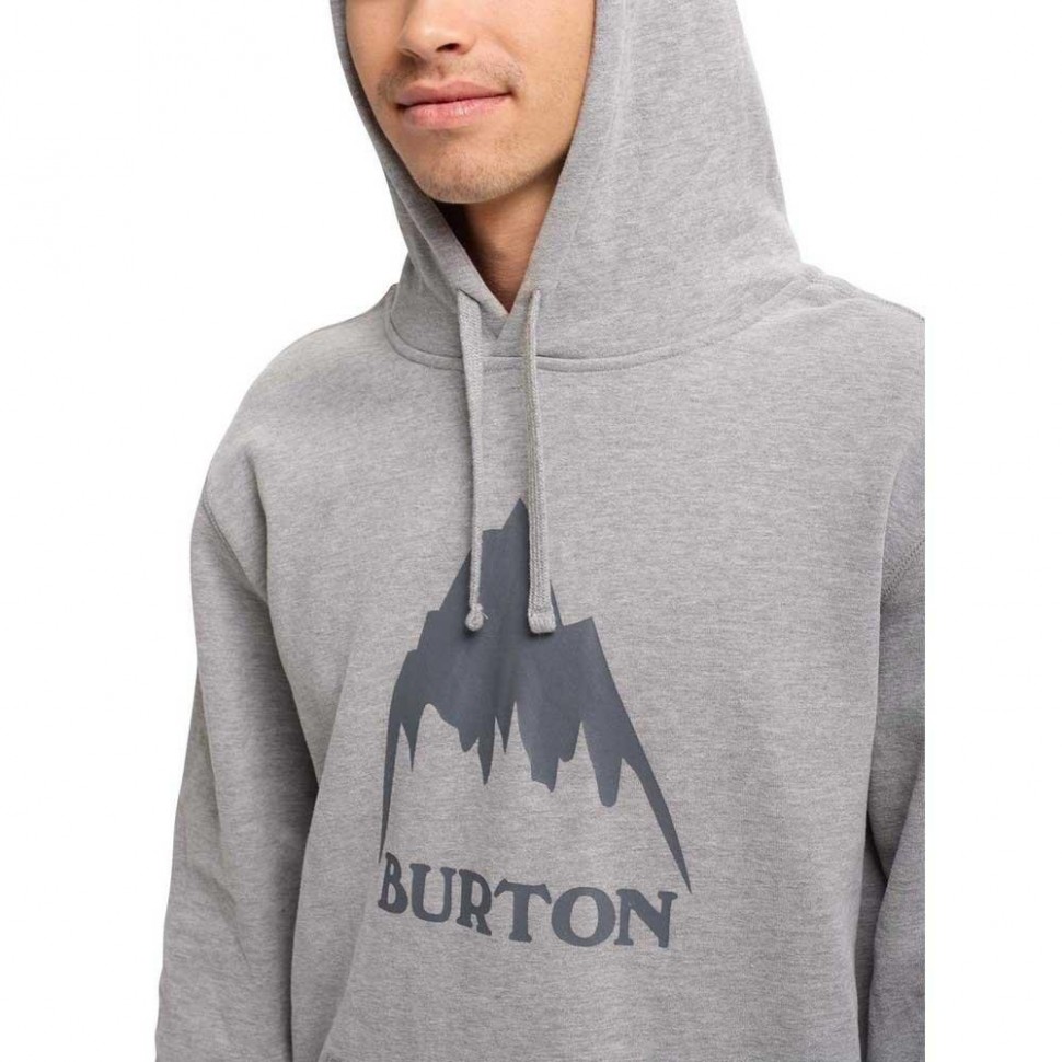 Худи BURTON Classic Mountain High Gray Heather фото 5
