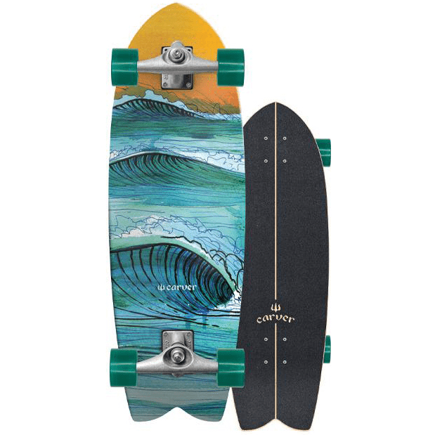 Лонгборд комплект CARVER C7 Swallow Surfskate Complete Raw 29.5 дюйм 2020