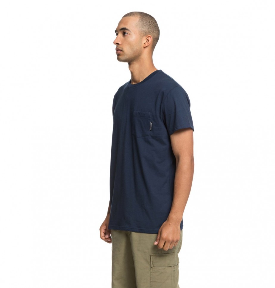 Футболка DC SHOES Basic Pocket Te M Black Iris фото 2