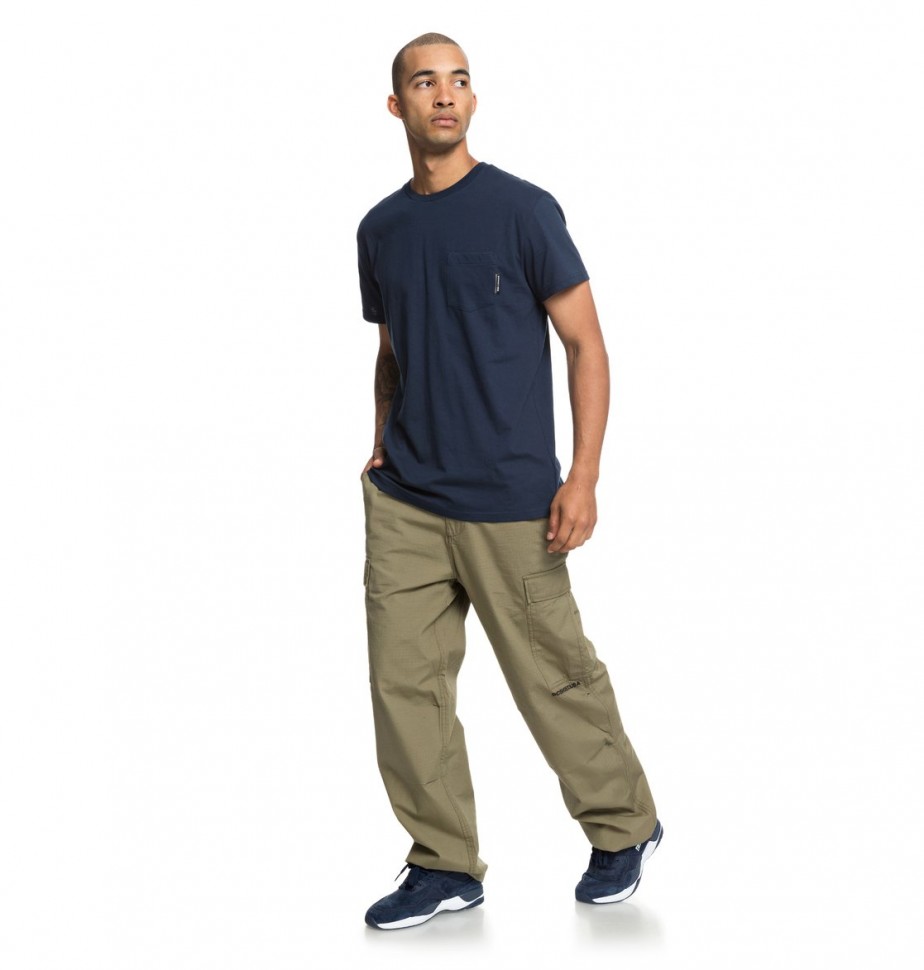Футболка DC SHOES Basic Pocket Te M Black Iris фото 4