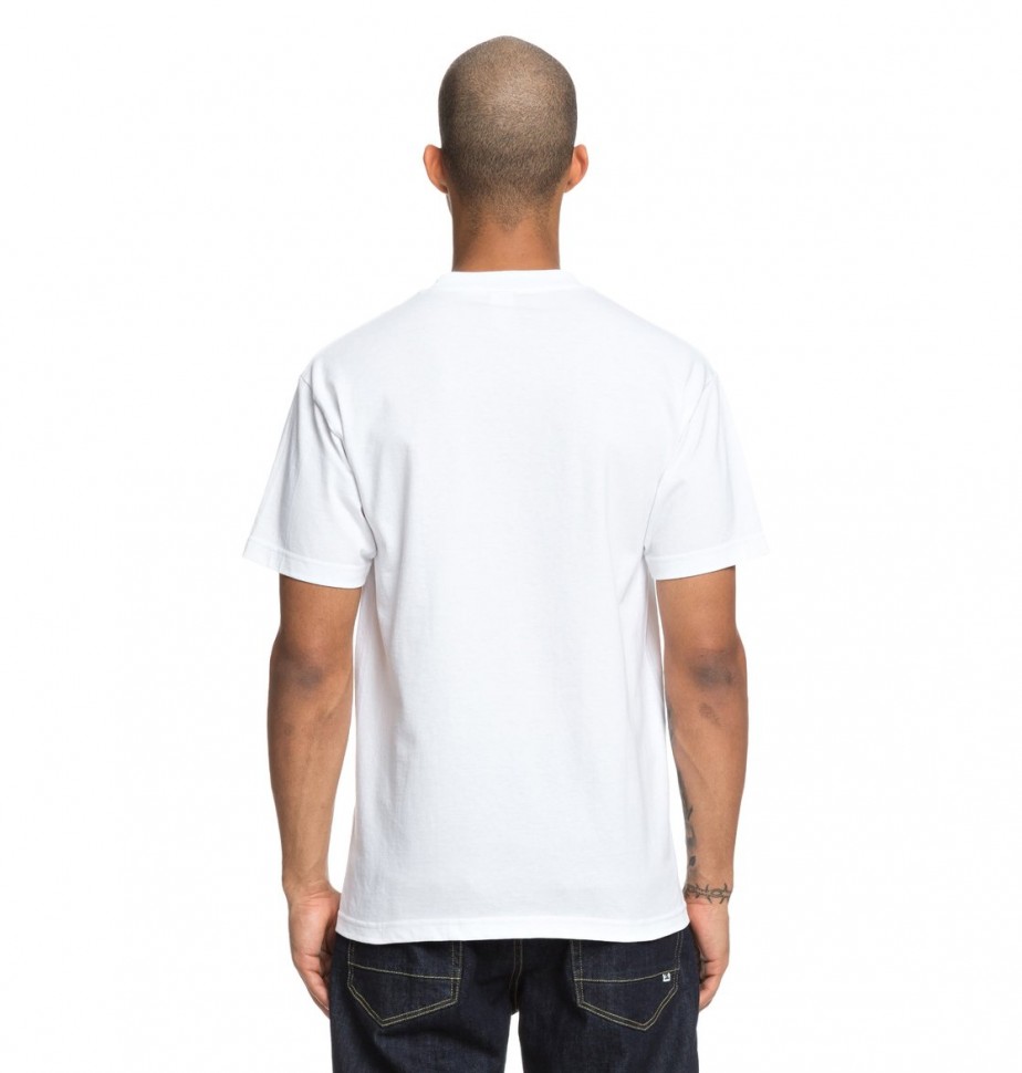Футболка DC SHOES Wildstyle Ss M White фото 5