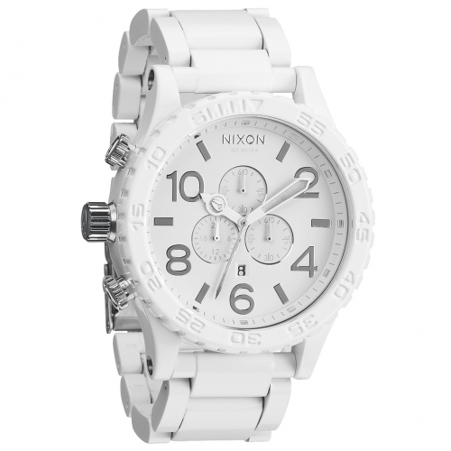 Часы NIXON 51-30 Chrono A/S All White/Silver