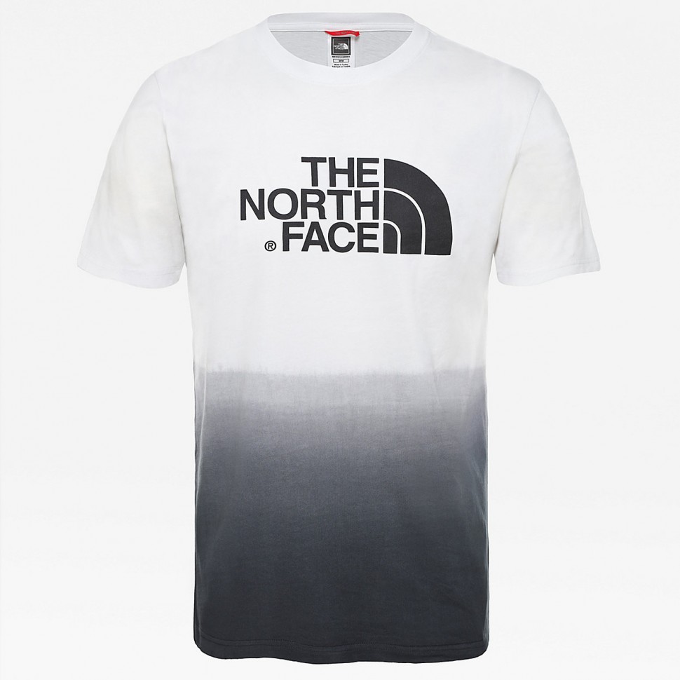 Футболка THE NORTH FACE M Dip-Dye S/S Tnf Wht/Tnf Blk