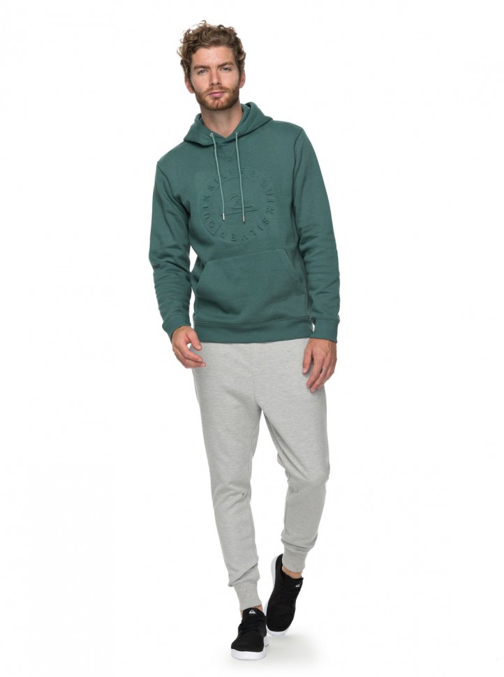 Джемпер мужской QUIKSILVER Hoodembossed M Mallard Green фото 2