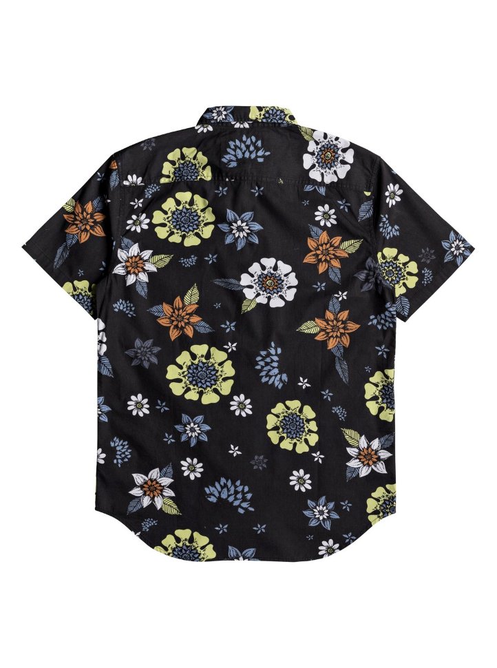 Рубашка мужская QUIKSILVER Sunsetfloralss M Tarmac Sunset Floral Ss фото 2