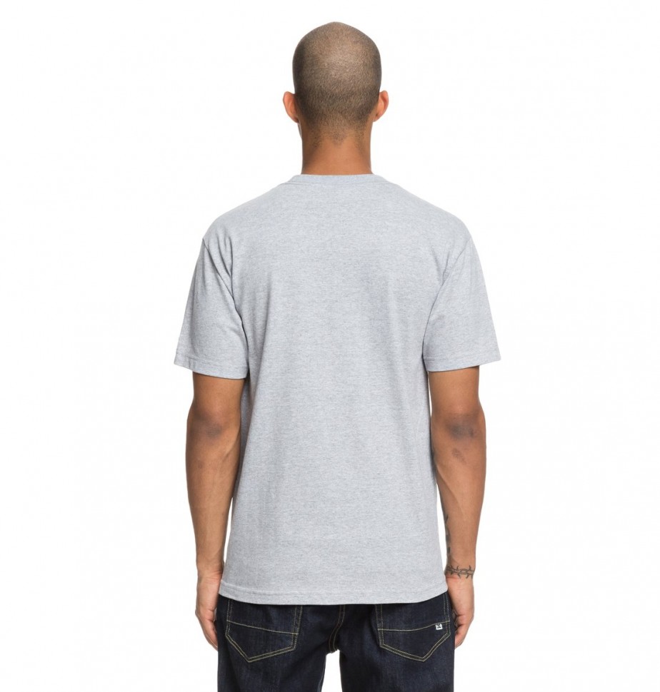 Футболка DC SHOES Arch Ss Tee M Grey Heather фото 5